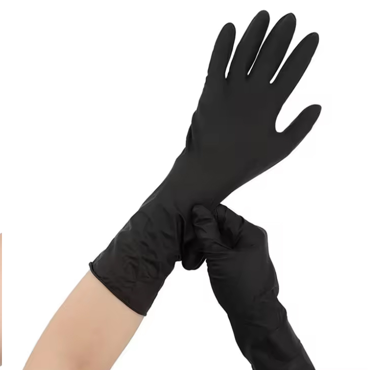 12 Inch  30cm  Safety Powder Free Nitrile Disposable Glove